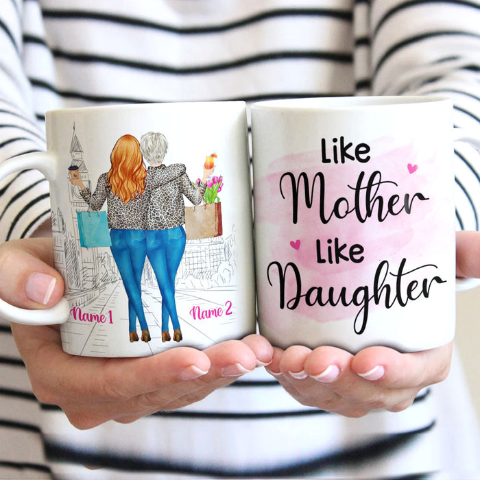 Personalized Mom Grandma Like Mother Like Daughter Mug AP21 30O58 1