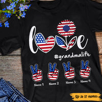 Personalized Mom Grandma Love T Shirt JN83 30O47 thumb 1