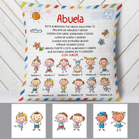 Personalized Grandma Spanish Abuela Pillow AP271 67O53 thumb 1