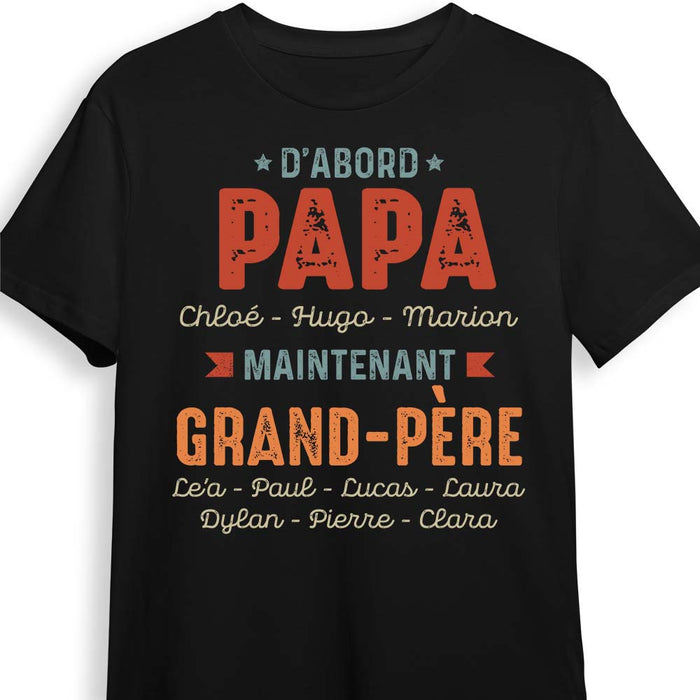 Personalized Gift For Grandpa French Grand-père Shirt - Hoodie - Sweatshirt 30116 1