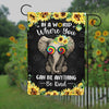 Be Kind Sunflower Hippie Flag JL104 67O34 1