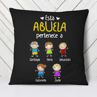 Personalized Abuela Spanish Grandma Belongs Pillow MR233 81O34 thumb 1