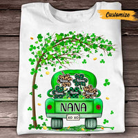 Personalized Grandma Patrick's Day T Shirt FB141 26O47 thumb 1