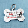 Personalized Perro Llama A Mi Mamá Spanish Dog Call My Mom Bone Pet Tag AP137 67O58 1
