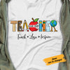 Personalized Teacher T Shirt MY315 30O58 1