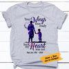 Personalized Memorial Dad Our Hearts Weren't Ready T Shirt JL301 65O53 thumb 1