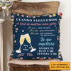 Personalized Couple Spanish Cuando Lleguemos  Al Final De Nuestras Vidas Juntos Pillow 31025 1