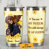 Personalized Sunflower BWA Friends You Are My Person Steel Tumbler AG41 67O47 1