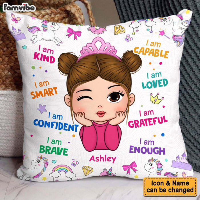 Personalized Gift For Granddaughter I Am Kind Pillow 31468 1