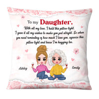 Personalized To My Daughter Hug This Pillow 22561 thumb 1