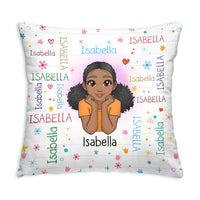 Personalized Gift For Granddaughter Custom Name Pattern Pillow 30836 thumb 1