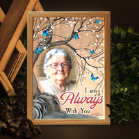 Personalized Memorial Gift I'm Always With You Picture Frame Light Box 31708 thumb 1