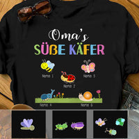 Personalized Grandma Mom Oma Käfer German T Shirt AP175 73O57 thumb 1