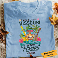 Personalized Beach Summer Soul White T Shirt JN183 81O34 thumb 1