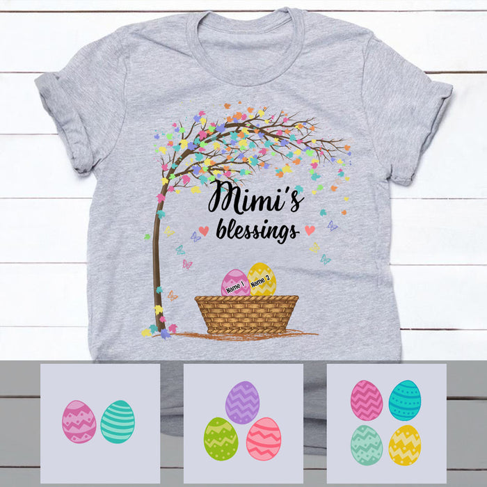 Personalized Easter Grandma T Shirt FB255 73O53 1