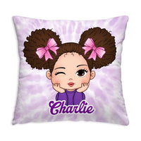 Personalized Gift For Kids Colorful Tie Dye Pillow 30724 thumb 1