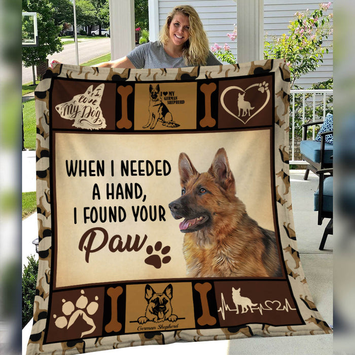 German Shepherd Dog Blanket NB271 95O34 1
