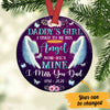 Personalized Butterfly Wings Memorial Dad Ornament NB41 67O60 1