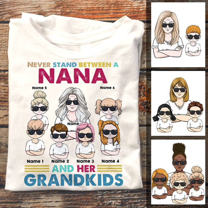 Personalized Mom Grandma T Shirt JN162 26O58 1