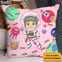 Personalized Gift For Grandson Astronaut Custom Name Pillow 30835 thumb 1