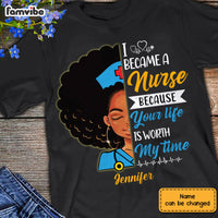 Personalized BWA Nurse Proud T Shirt JL273 27O57 thumb 1