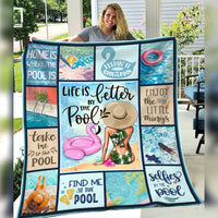 Life Better Pool Fleece Blanket JN261 65O58 thumb 1