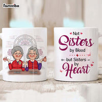 Personalized Friend Gift Sisters By Heart Mug 31193 thumb 1