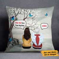 Personalized Memorial Grandpa Grandma Pillow AP271 87O47 (Insert Included) thumb 1