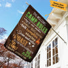 Personalized Camping Rules  Garden Flag JN271 95O34 1