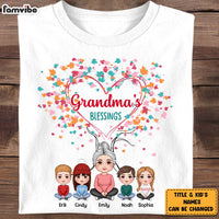 Personalized Grandma's Blessings Shirt - Hoodie - Sweatshirt 30504 thumb 1