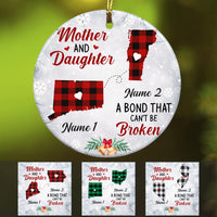 Personalized Bond Long Distance Ornament SB2436 30O34 thumb 1