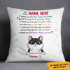 Personalized Cat Mom Poem Pillow MR111 26O47 (Insert Included) 1