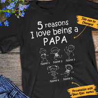 Personalized Grandpa T Shirt MY101 81O34 thumb 1