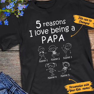 Personalized Grandpa T Shirt MY101 81O34