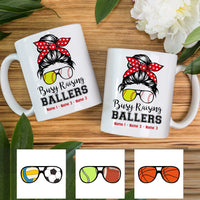 Personalized Mom Grandma Softball Baseball Mug AP91 87O53 thumb 1