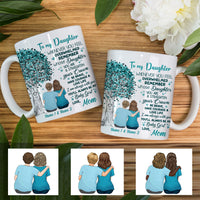 Personalized Mother And Daughter Tree Mug MR23 67O60 thumb 1
