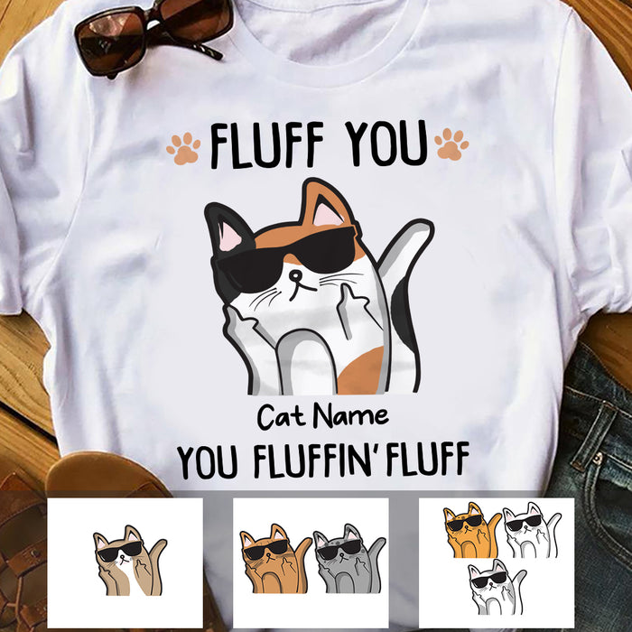 Personalized Cat Glasses T Shirt MR181 67O34 1