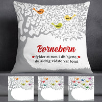 Personalized Danish Mor Mormor Family Tree Mom Grandma Pillow AP71 65O53 (Insert Included) thumb 1