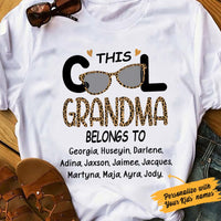 Personalized Cool Grandma White T Shirt JN181 81O36 thumb 1