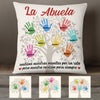 Personalized Mom Grandma Tree Spanish Mamá Abuela Pillow AP1512 95O58 (Insert Included) 1