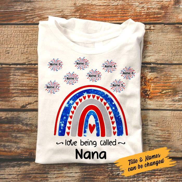 Personalized Mom Grandma T Shirt JN21 26O58 1