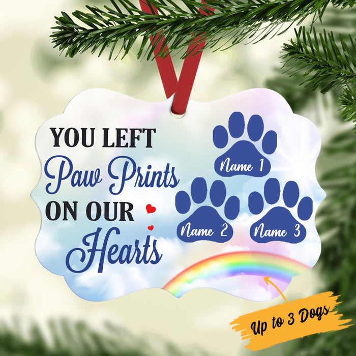 Personalized Dog Cat Memorial Paw Benelux Ornament NB142 81O34 1