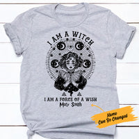 Personalized Halloween I Am A Witch White T Shirt JL153 65O57 thumb 1