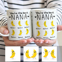 Personalized Mom Grandma Nana Banana Mug AP21 67O53 thumb 1