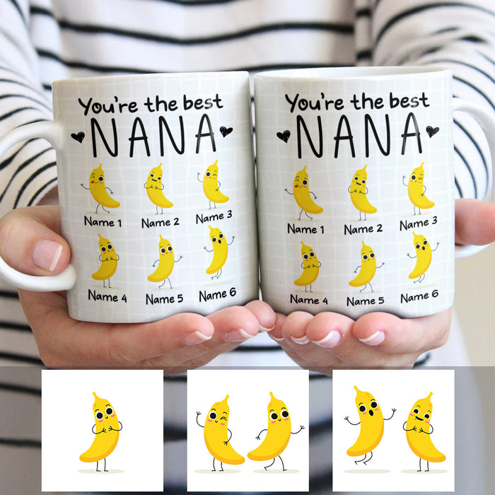 Personalized Mom Grandma Nana Banana Mug AP21 67O53 1