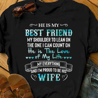 Wife Husband Couple Best Friend T Shirt  DB244 81O58 thumb 1