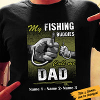 Personalized Dad Grandpa Fishing  T Shirt MY141 26O53 thumb 1