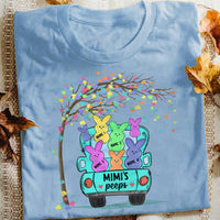 Personalized Grandma Peeps Easter T Shirt FB61 81O57 thumb 1