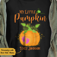 Personalized Pumpkin Halloween T Shirt JL161 85O58 thumb 1