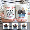 Personalized Mom And Daughter Love Mug FB222 67O57 1
